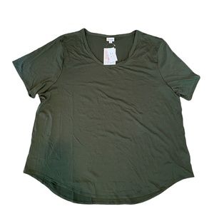 3XL LuLaRoe Iris Tunic NWT Dark Olive 26-28